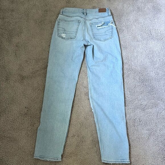 American Eagle 90s Straight Jeans Size 00 - Picture 9 of 14